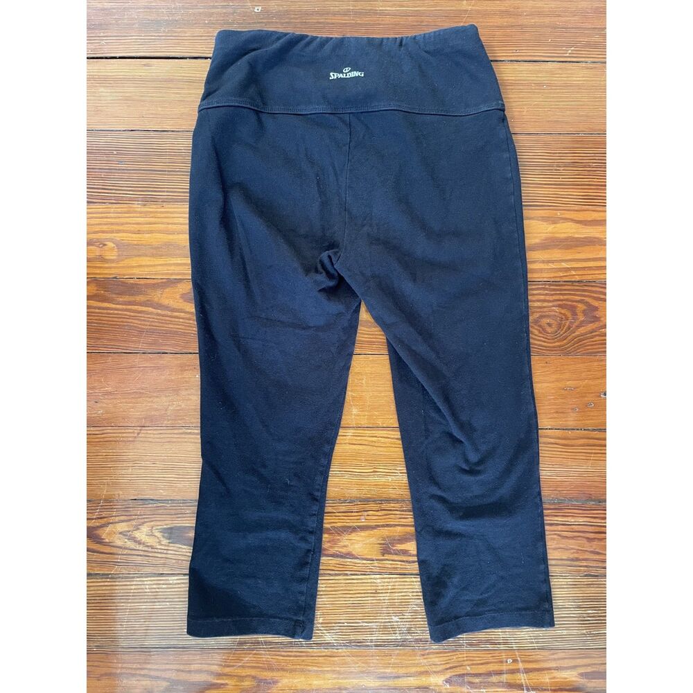Spalding Women's Essential Capri Leggings in Black - Size [S]